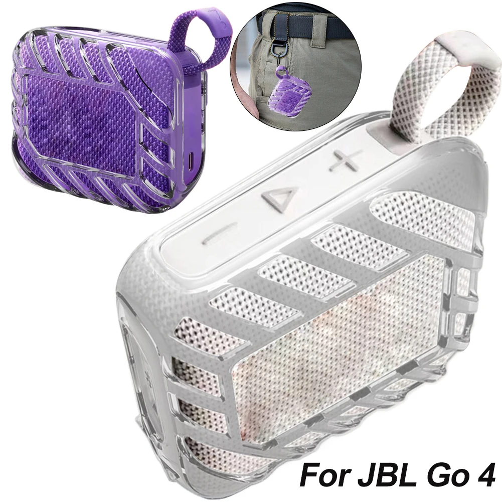 Jbl Speaker Go 4 - Für JBL Go 4-Hülle, stoßfeste TPU-Schutzhülle,