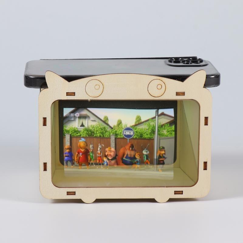 Home Cinema Diy - 1Set DIY Holographischer Projektor 3D-Hologramm-Projektor für