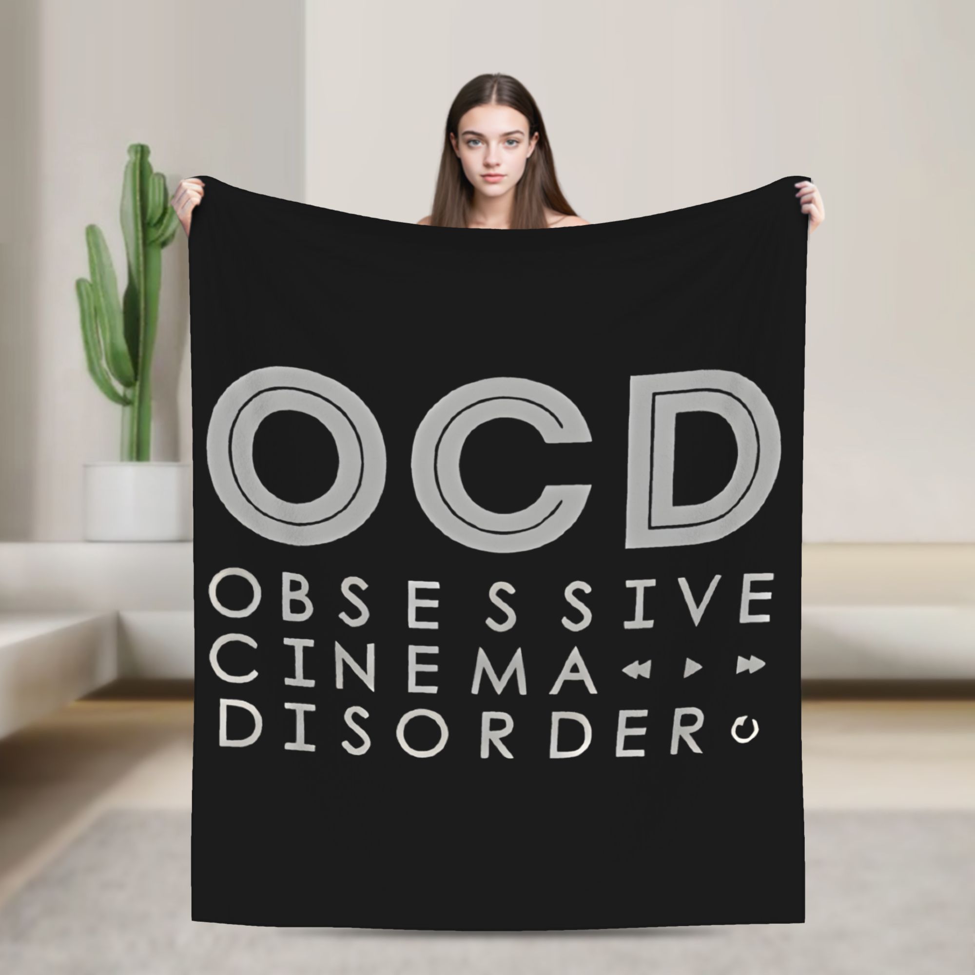 Home Cinema Couch - Weiche Decke für Kinder, Reisen, OCD,