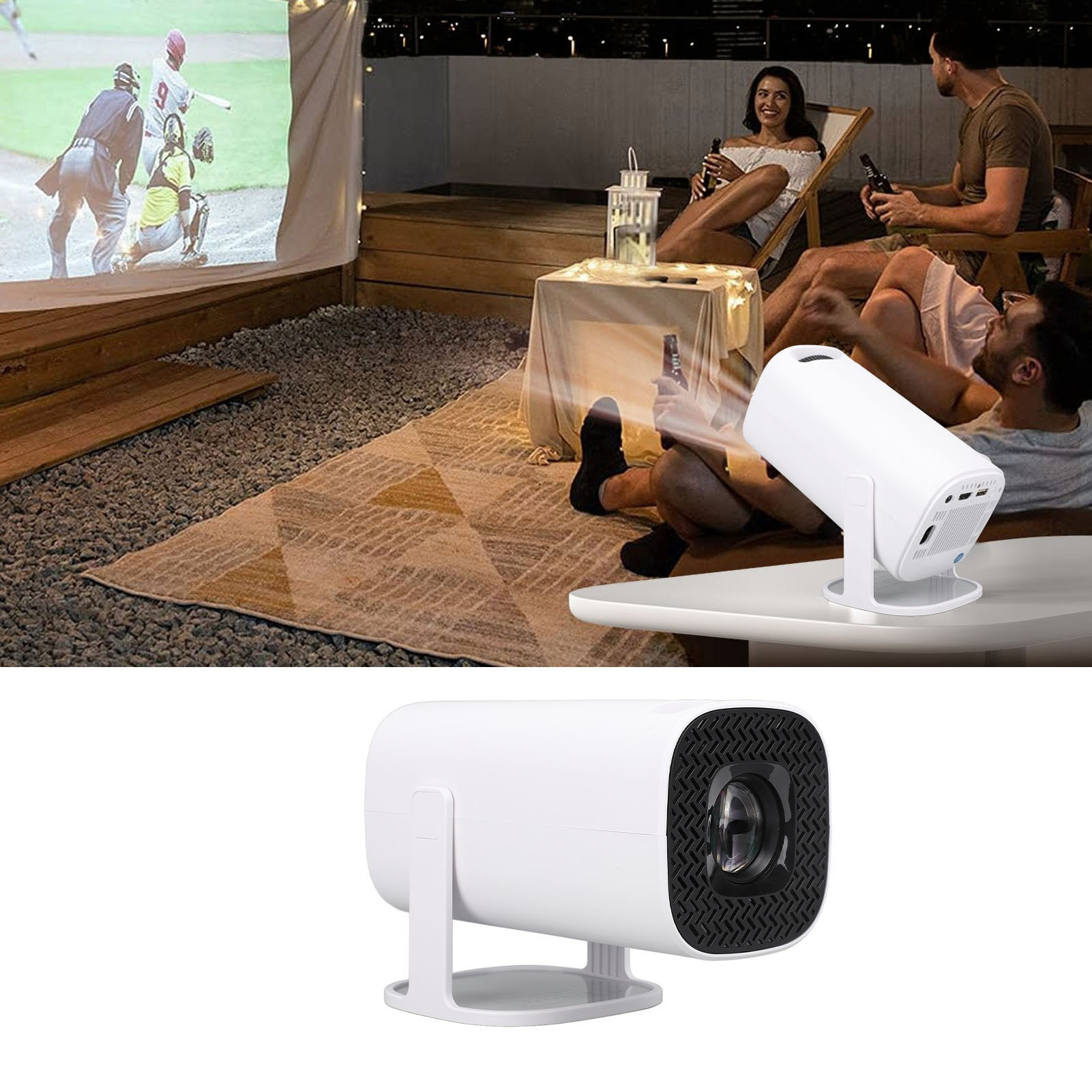 Home Cinema Mini - P30 1080P FHD 4K LED-Projektor 150