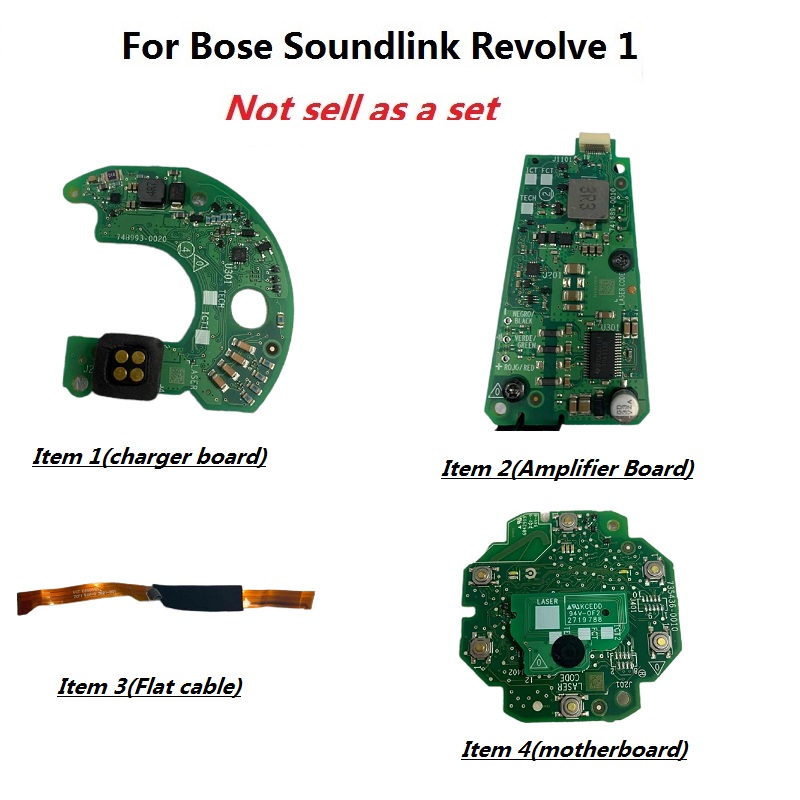 Home Cinema Bose - Original-Ersatzteile für Bose Soundlink Revolve 1,