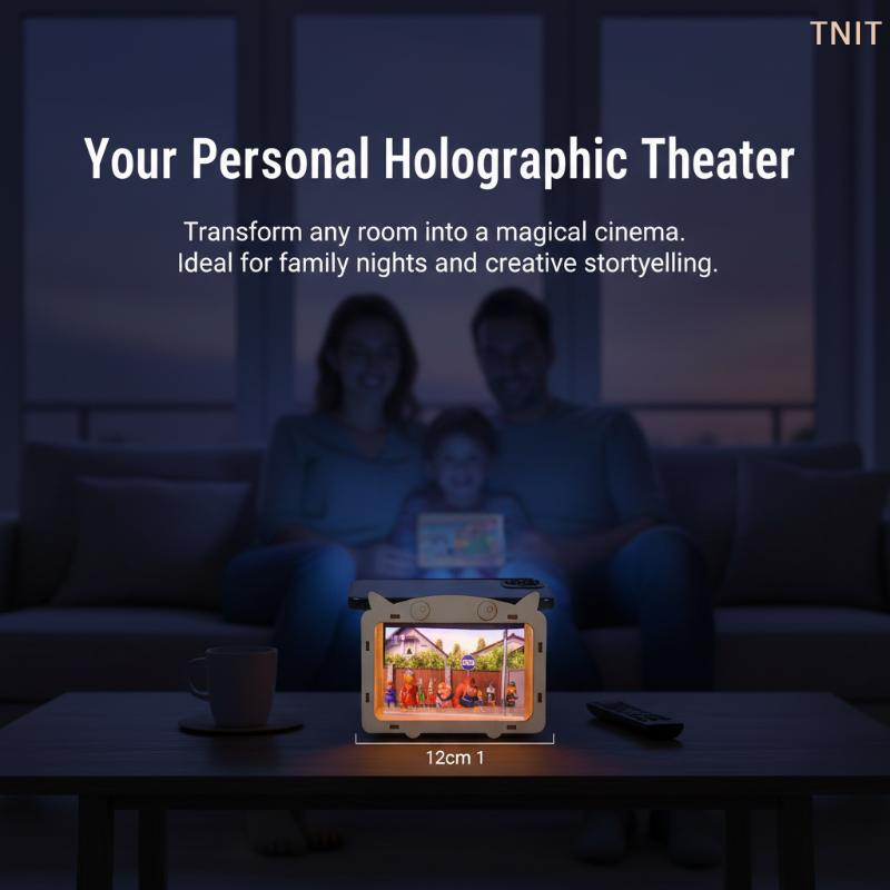 Home Cinema Diy - 1 Set DIY Holographisches Display 3D