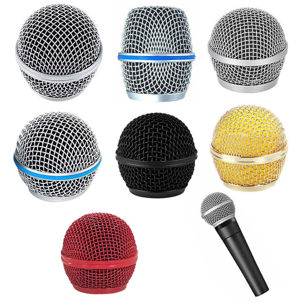 Shure Mic Sm58 - 1pc Mikrofon Ersatz Kopf Stahl Mic