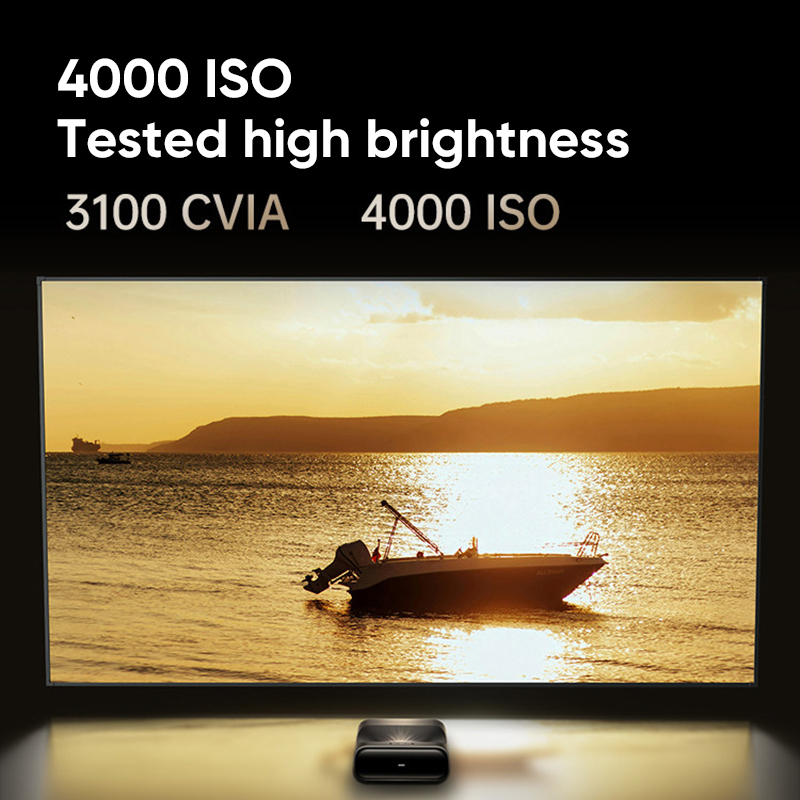 Home Cinema Couch - JMGO O3 Ultra 4K Laser-Projektor TV
