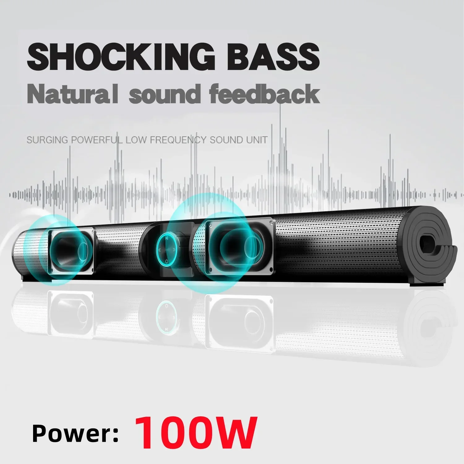 Home Cinema Bose - BS-55 100 W kabellose Computer-Bluetooth-Lautsprecher für
