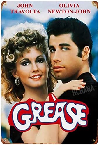 Home Cinema Classic - Grease Classic Movie Blechschild, Metallblechschild, lustiges