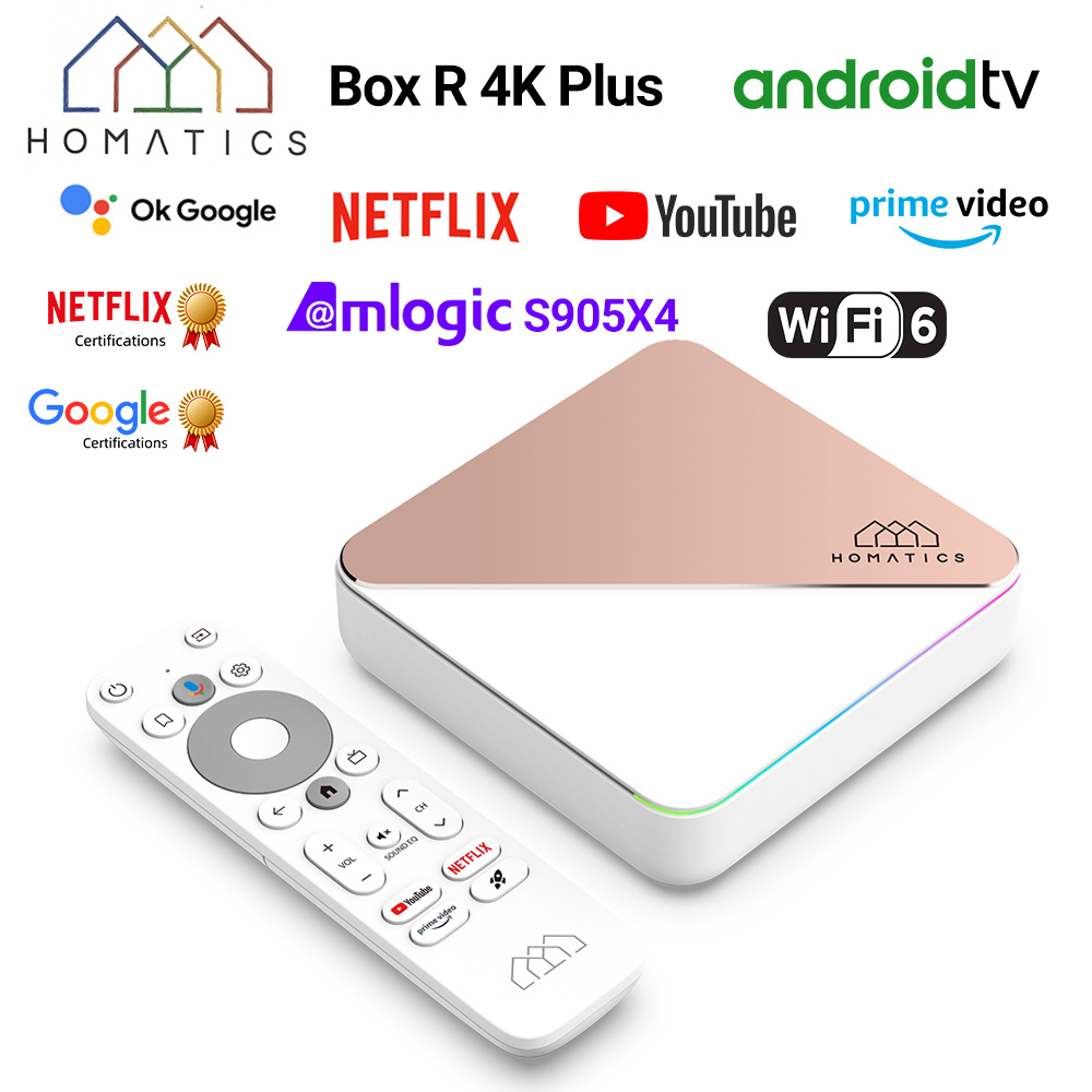 Home Cinema Dolby Atmos - HOMATICS Box R 4K Plus TV