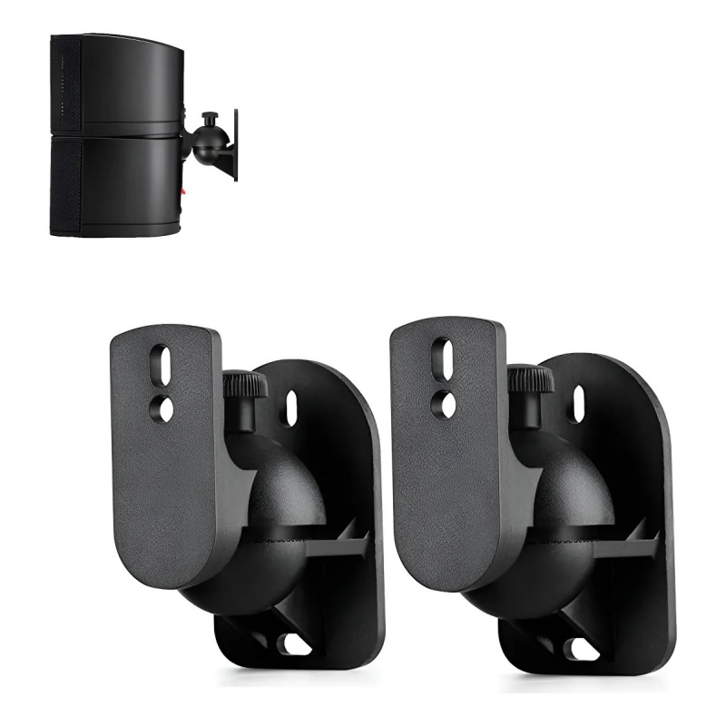 Home Cinema Logitech Z906 - 2 Stück verstellbare Lautsprecherhalterungen zur Wandmontage,