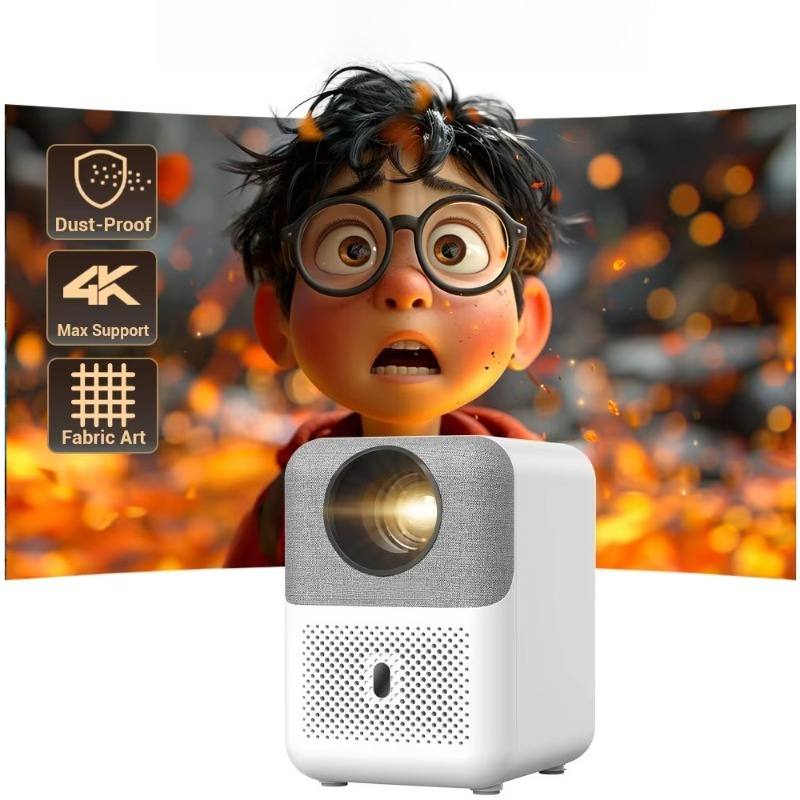 Home Cinema Mini - BYINTEK LOVE U4 Smart Mini Heimkino-Projektor