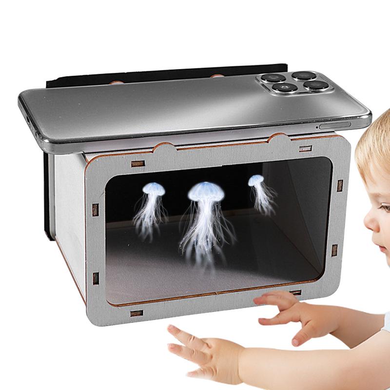 Home Cinema Diy - 3D holo graphischer Projektor kleine 3d