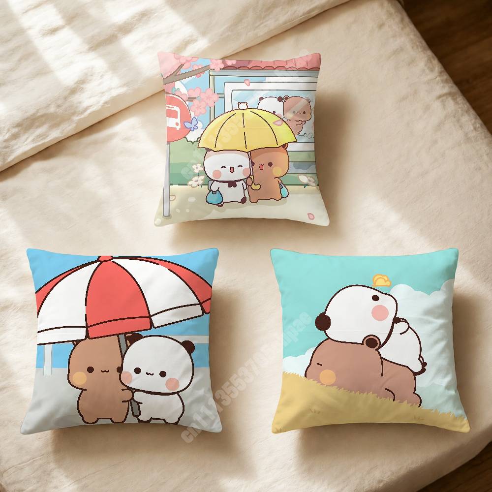 Home Cinema Couch - Cartoon B-Bubu D-Dudu Bedruckter Kissenbezug Sofa