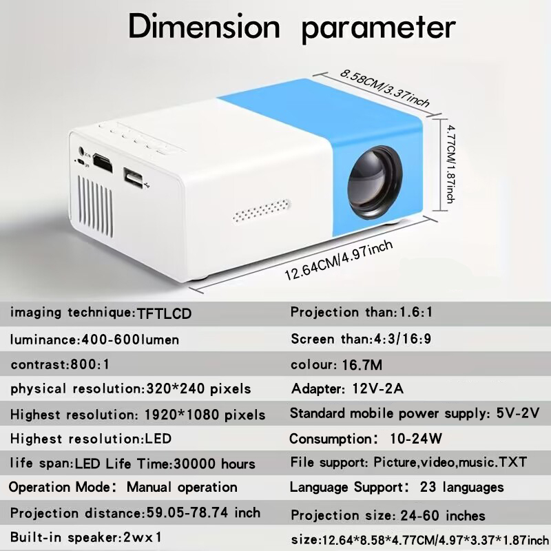 Ultra-High-Definition-Projekto – Home Cinema Mini Bewertung und Preis
