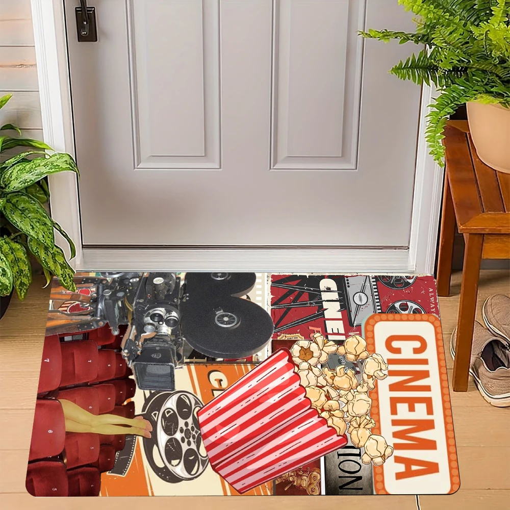 Fußmatte mit Kino-Thema, versc – Home Cinema Flooring Bewertung und Preis