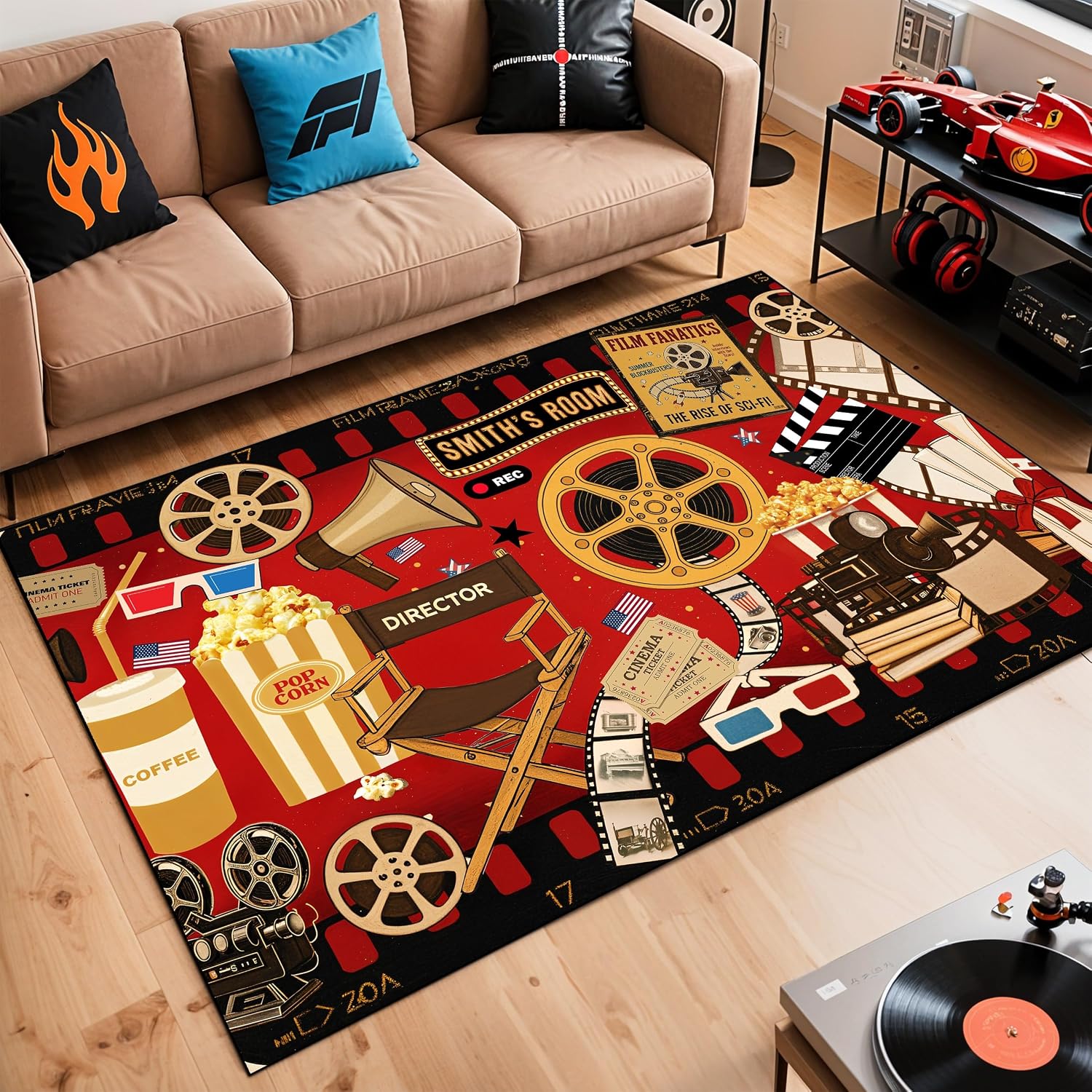 Personalisierter Kino-Themen-T – Home Cinema Flooring Bewertung und Preis