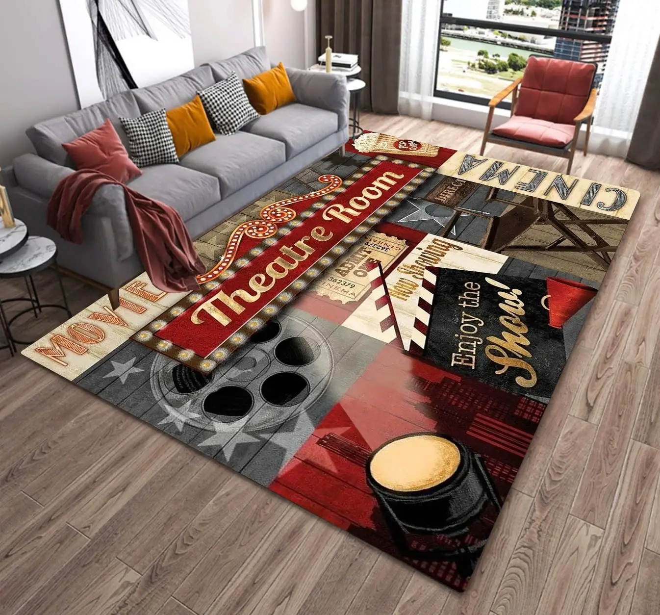 Retro Kino Heimkino Bereich Te – Home Cinema Flooring Bewertung und Preis