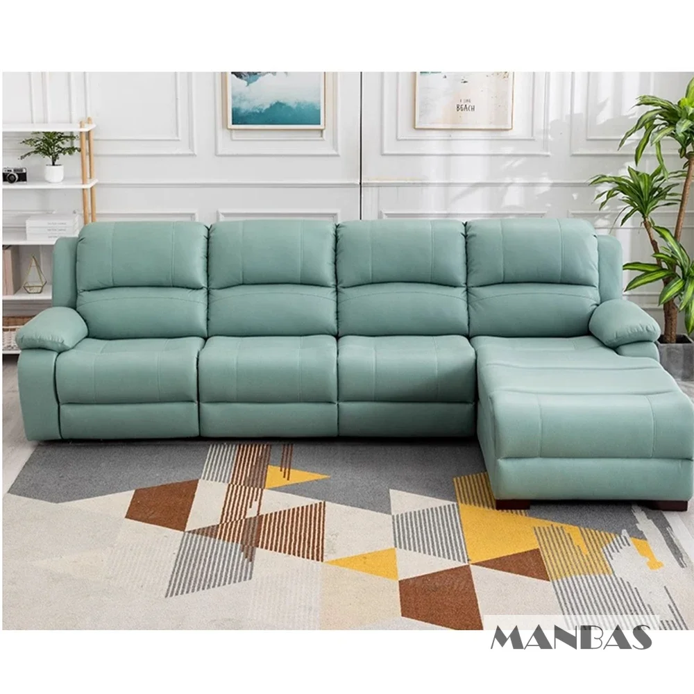 Echtes Leder Manuelles und Ele – Home Cinema Couch Bewertung und Preis