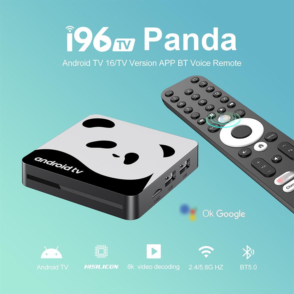 I96 Panda Smart TV Box Android – Home Cinema Youtube Bewertung und Preis