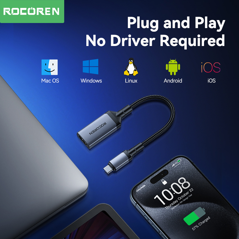 Rocoren Typ-C auf HDMI-kompati – Hdmi Arc Cable Bewertung und Preis
