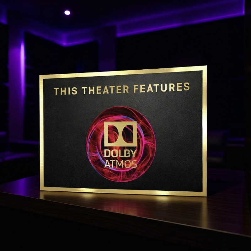 Dolby Atmos Heimkino-Schild |  – Home Cinema Dolby Atmos Bewertung und Preis