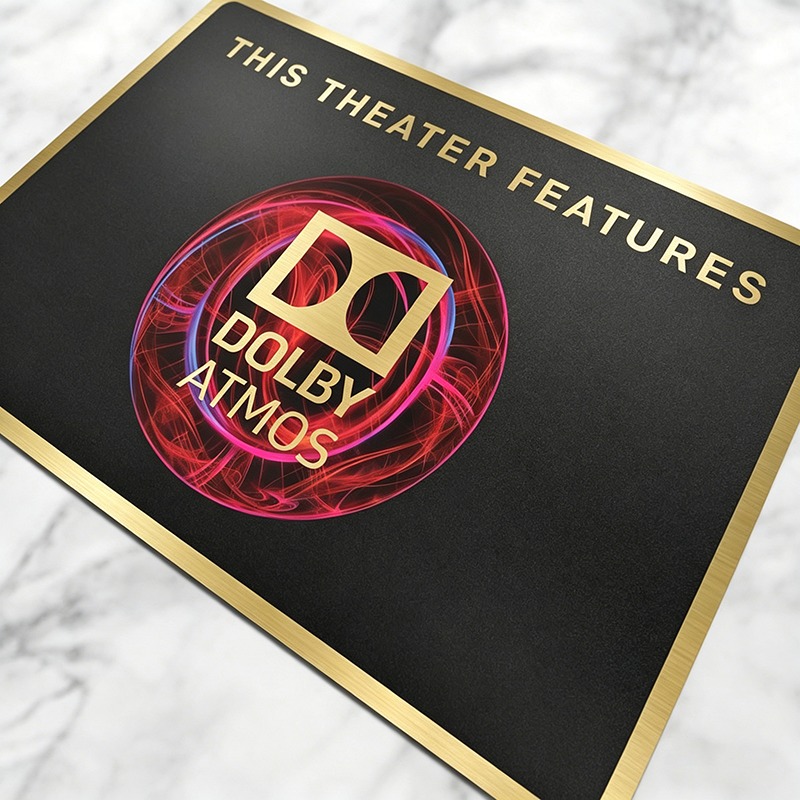 Dolby Atmos Heimkino-Schild |  – Home Cinema Dolby Atmos Bewertung und Preis