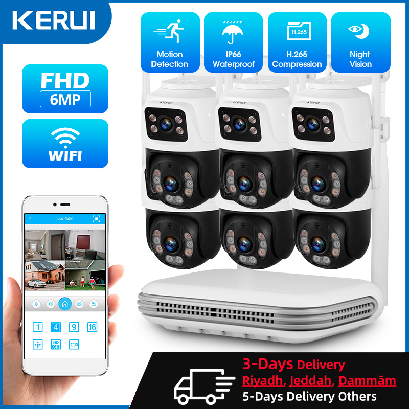 KERUI Wasserdichtes 6MP HD Wir – Home Cinema Hd Bewertung und Preis