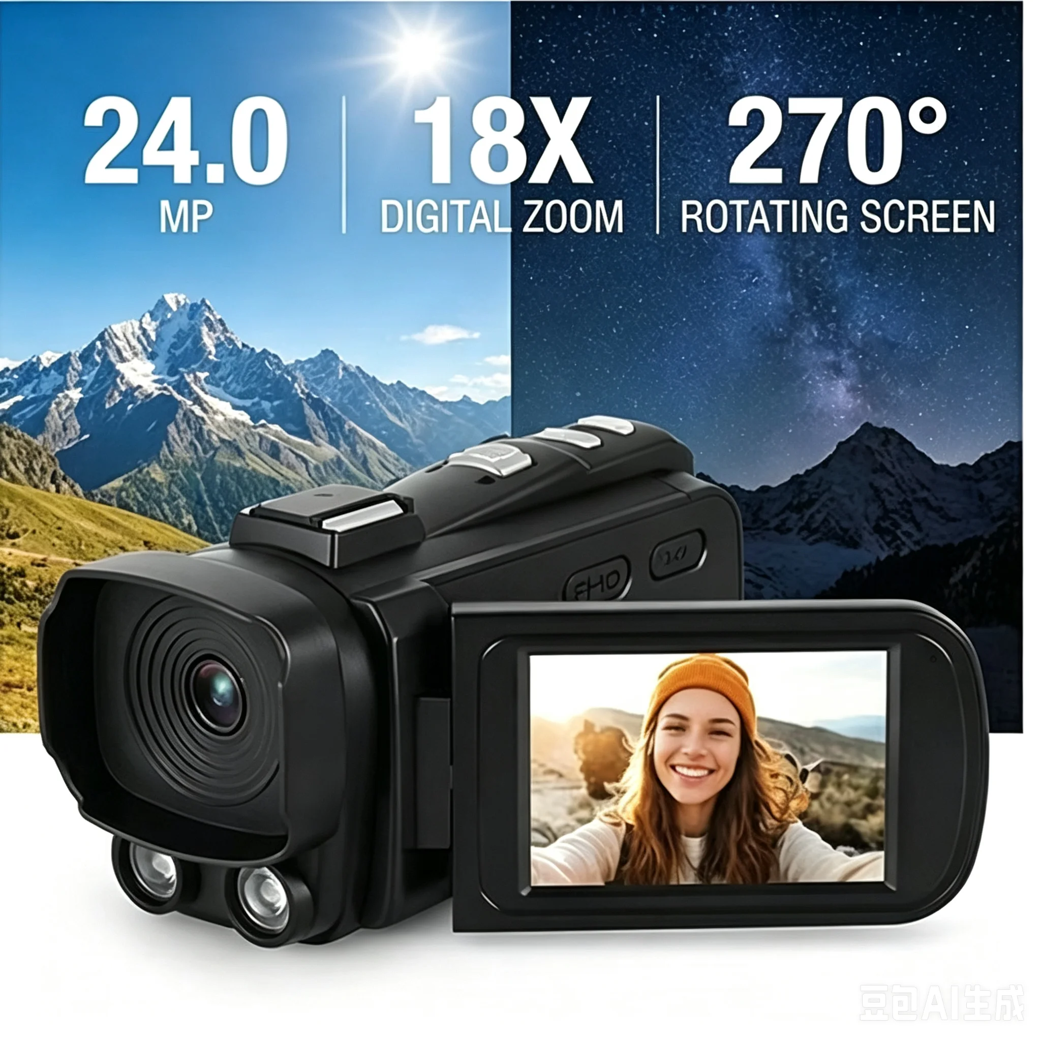 1080P Full HD Digitalkamera Vi – Home Cinema Hd Bewertung und Preis