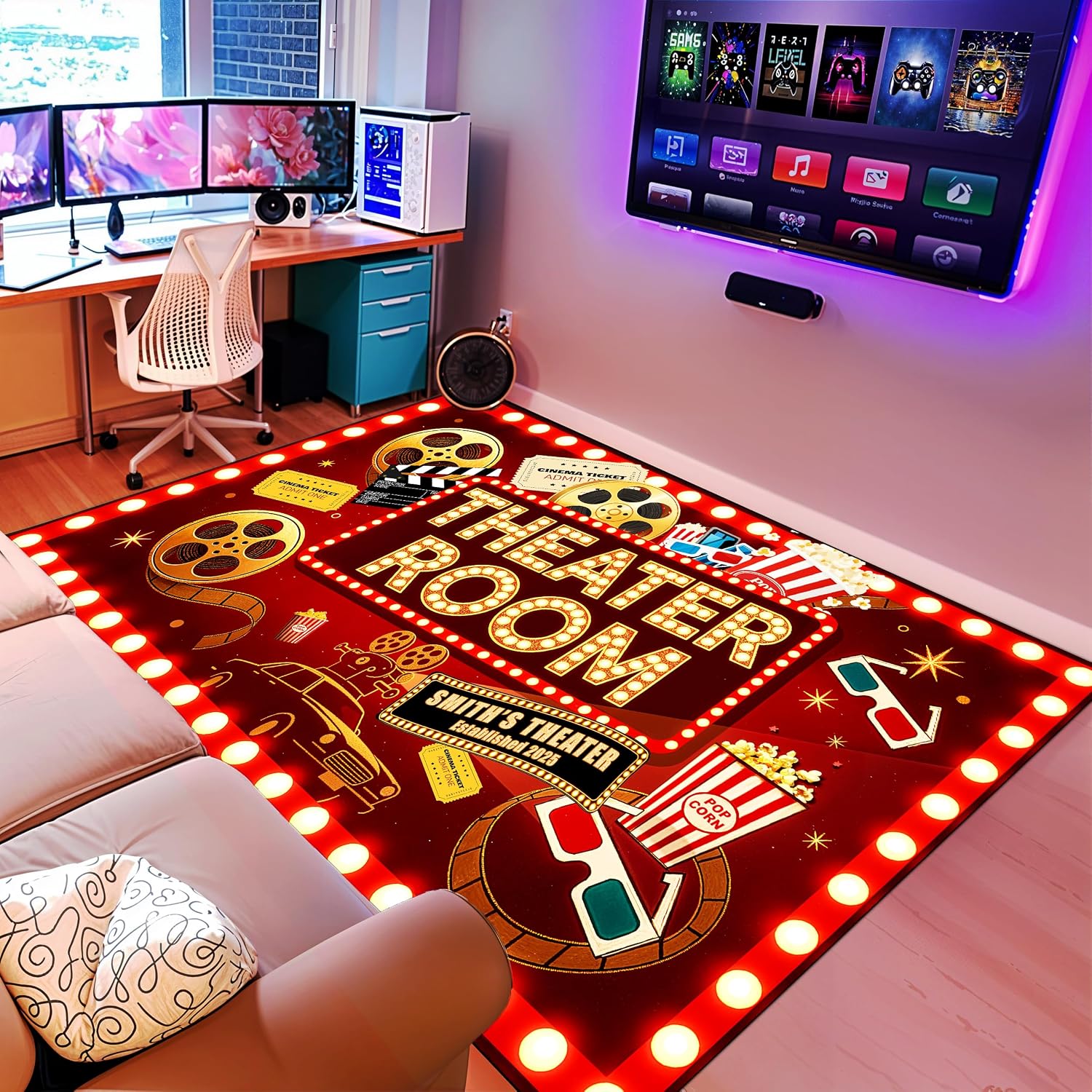 Filmabend-Teppich Heimkino-Dek – Home Cinema Flooring Bewertung und Preis