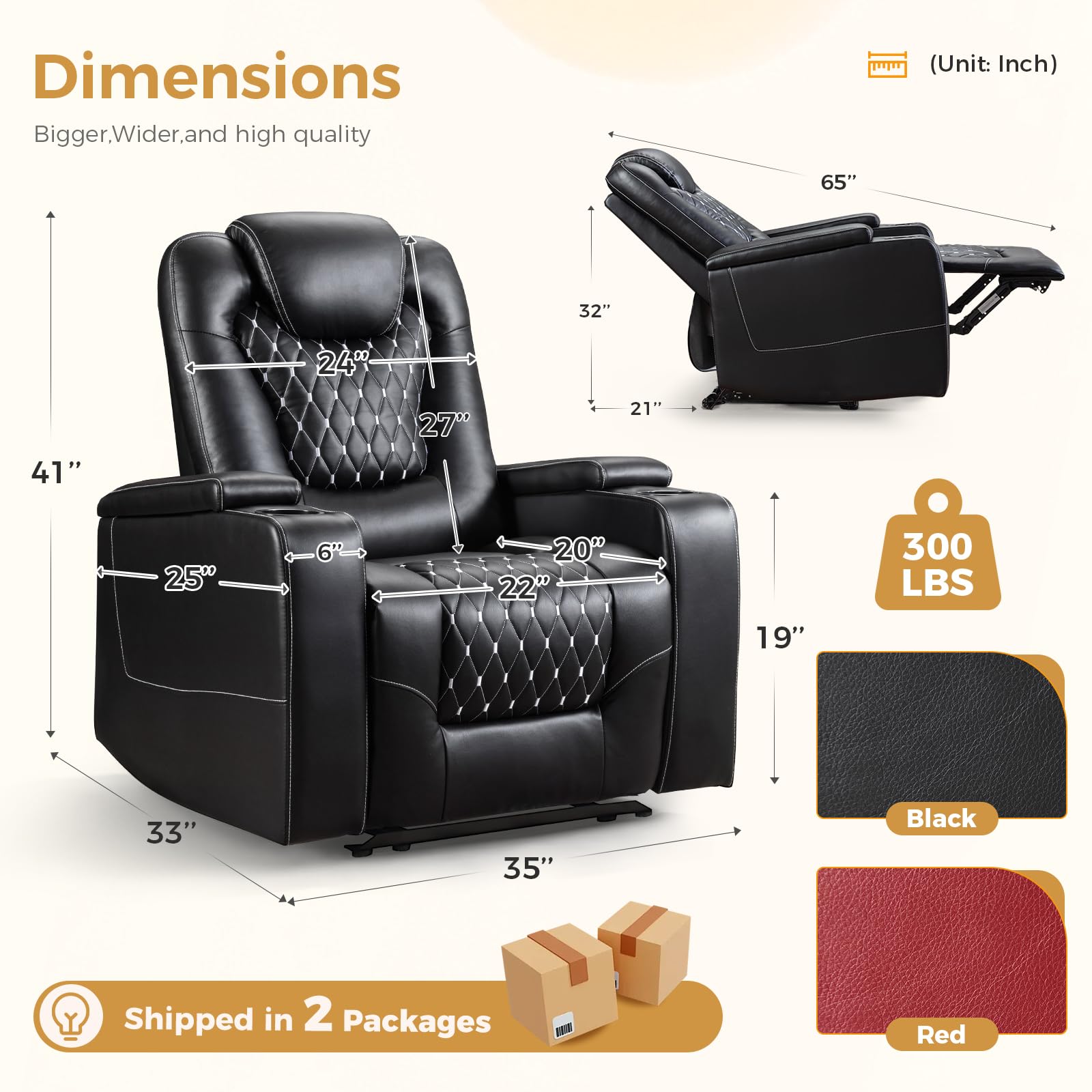 Elektrischer Liegestuhl mit US – Home Cinema Couch Bewertung und Preis