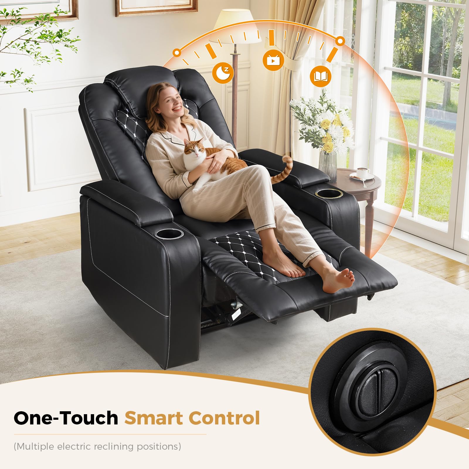 Elektrischer Liegestuhl mit US – Home Cinema Couch Bewertung und Preis