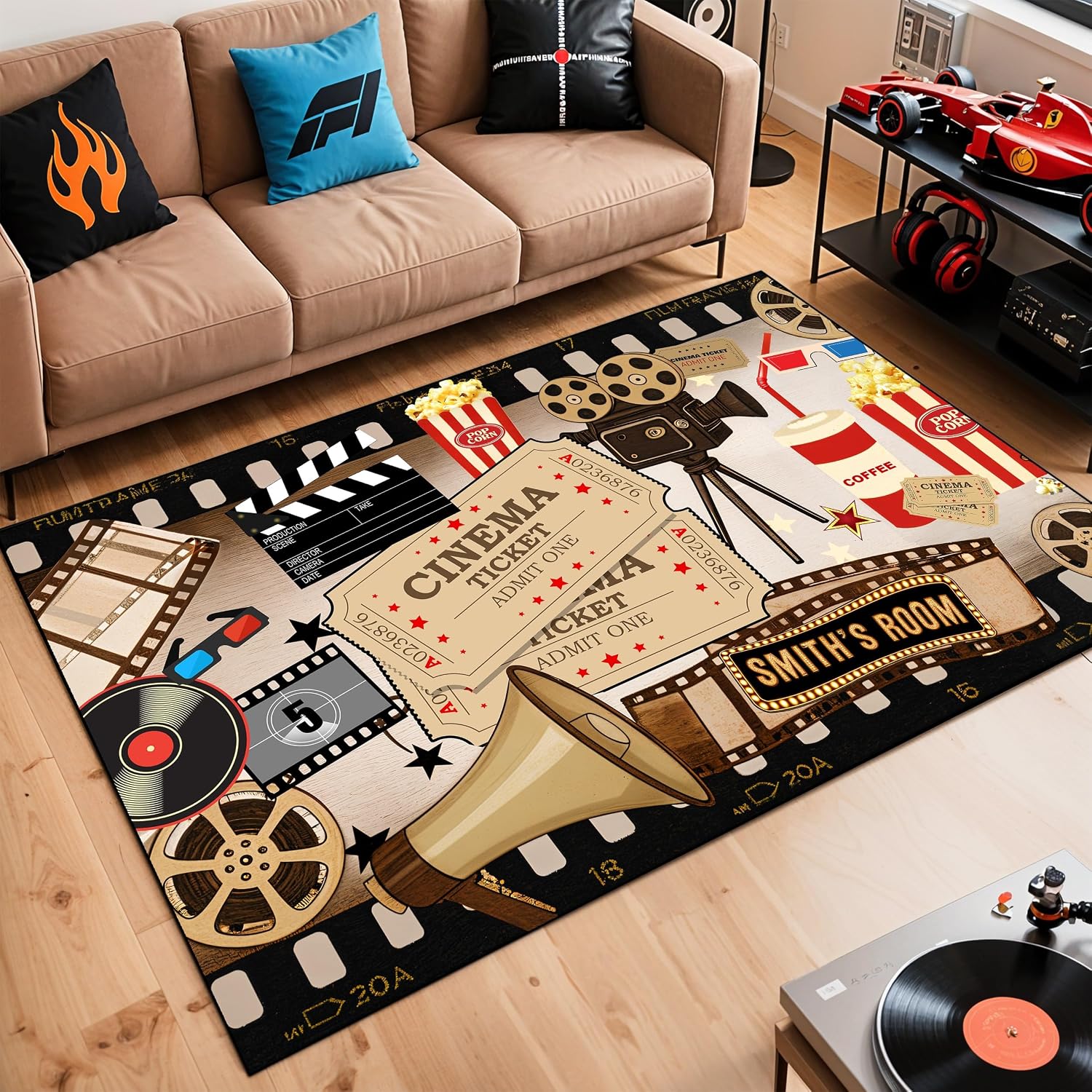 Personalisierter Namens-Kinote – Home Cinema Flooring Bewertung und Preis