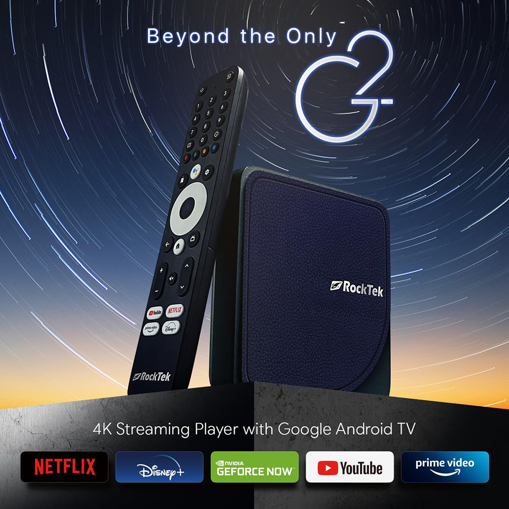 RockTek G2 4K Android TV 14 AT – Home Cinema Dolby Atmos Bewertung und Preis