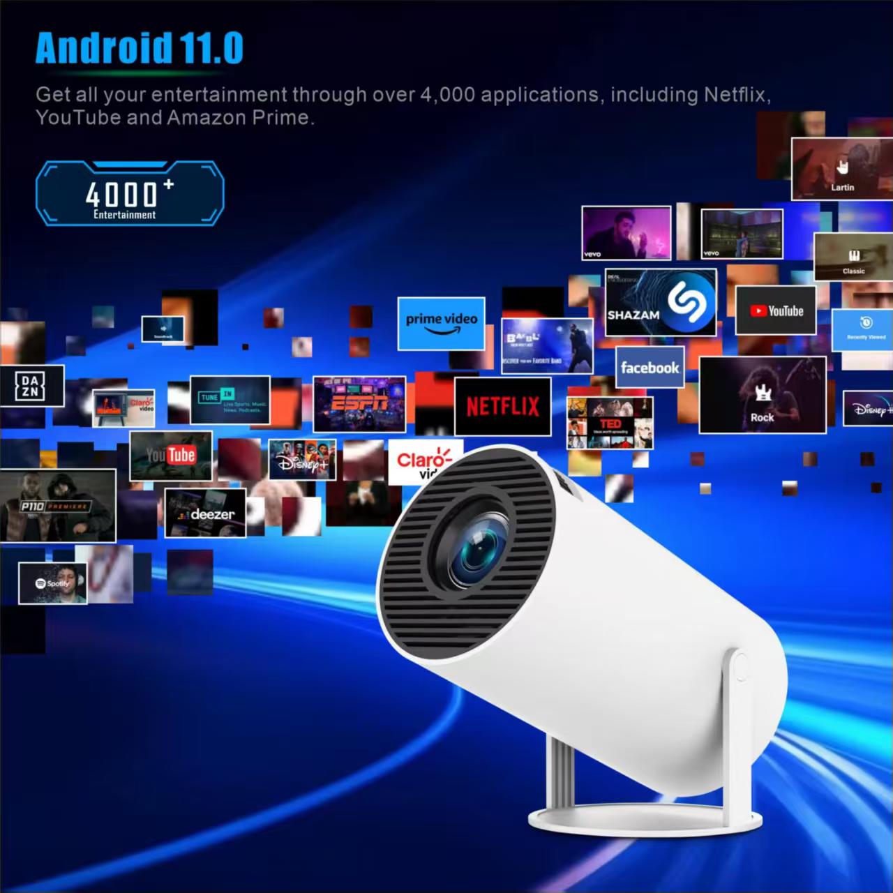 Mini HY300 Tragbarer Projektor – Home Cinema Mini Bewertung und Preis