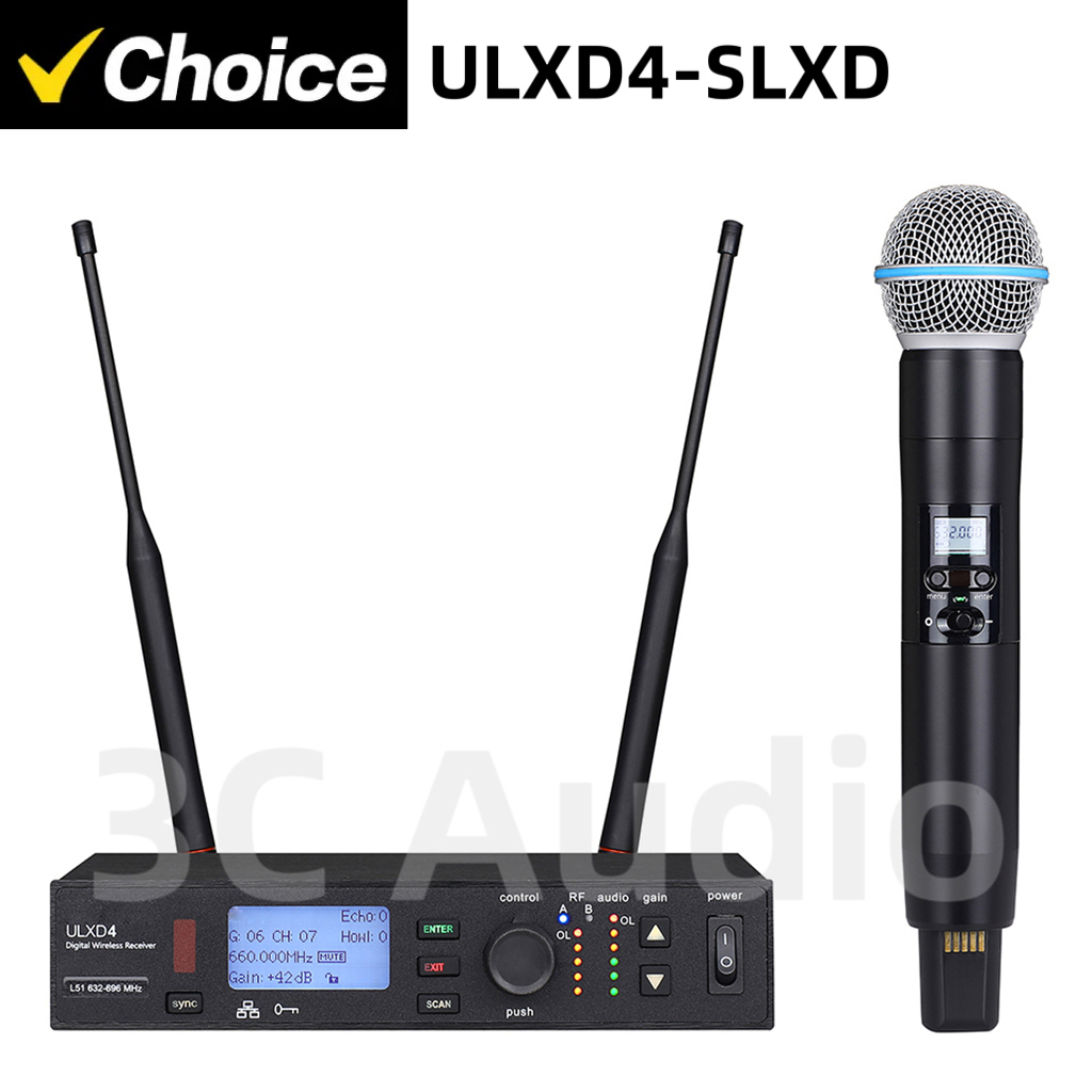 ULXD4-SLXD 500/600 MHz Profess – Shure Mic Sm58 Bewertung und Preis