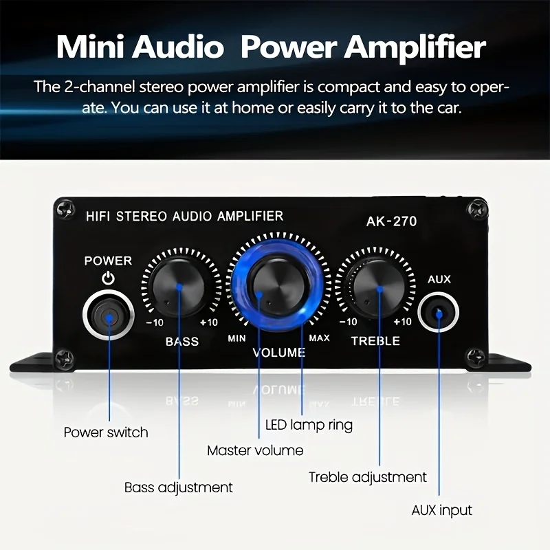 AK-270 400W Mini-Leistungsvers – Home Cinema Mini Bewertung und Preis