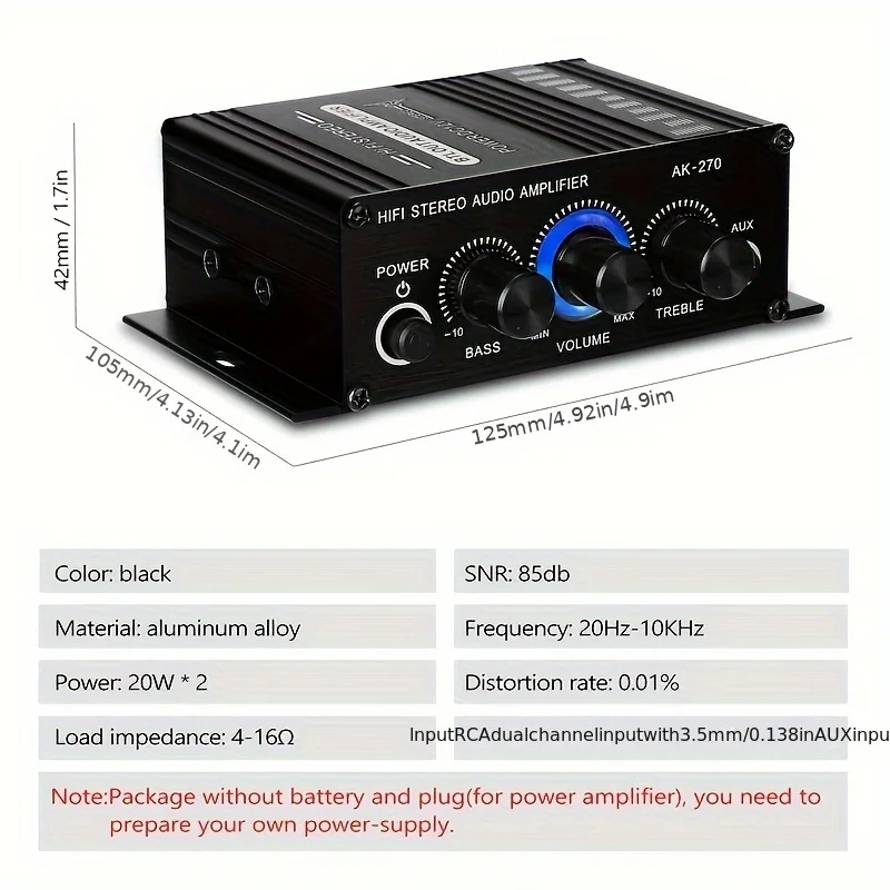AK-270 400W Mini-Leistungsvers – Home Cinema Mini Bewertung und Preis