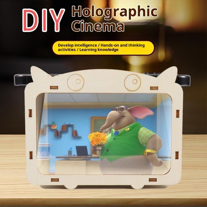 1Set 3D-Hologramm-Projektor DI – Home Cinema Diy Bewertung und Preis